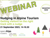 Webinar: Nudging in Alpine Tourism