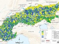 Database on municipal development in the Alps