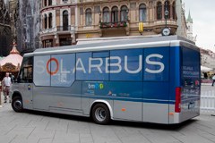 First solar-powered bus now on the road