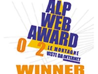 alpMedia wins Alp Web Award 2002