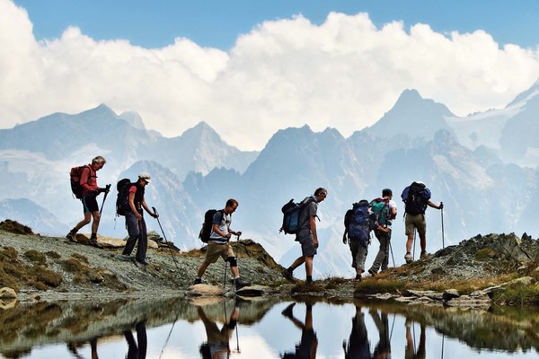 Des millions de pas pour les Alpes