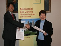 Les Villes des Alpes de l'Année et la Convention alpine renforcent leur collaboration