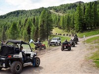Les quads profanent les Dolomites