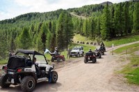 Les quads profanent les Dolomites