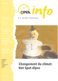 Cipra-Info 75 : Changement du climat - Hot Spot Alpes