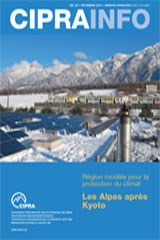 CIPRA Info 85: Région modèle pour la protection du climat - Les Alpes après Kyoto