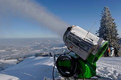 Neve sempre più scarsa nelle zone sciistiche della Baviera