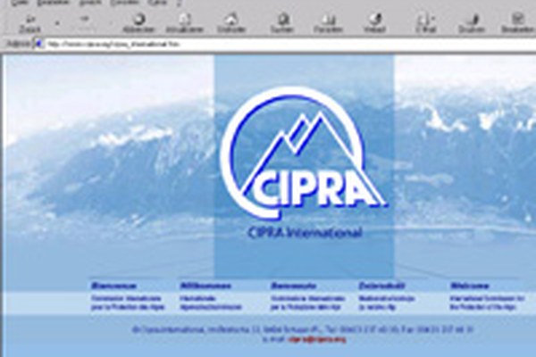 Nuovo sito web della CIPRA-International