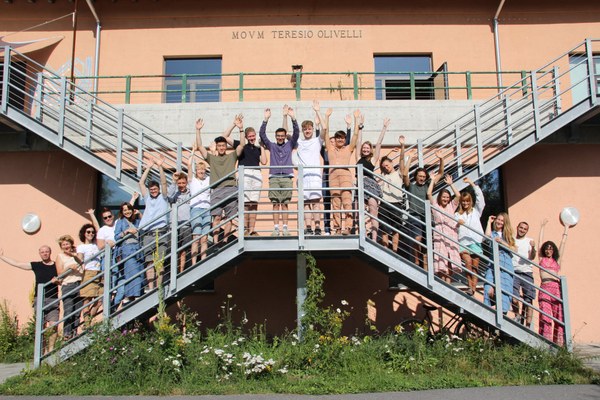 Campo base alpino per buone idee