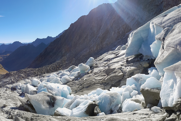 Ghiacciai alpini al collasso
