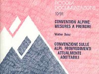 Convenzione sulle Alpi: Provvedimenti attualmente adottabili