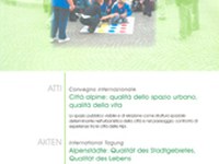 Città alpine: qualità dello spazio urbano, qualità della vita