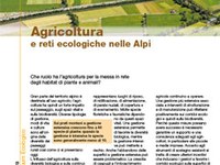 Agricoltura e reti ecologiche nelle Alpi