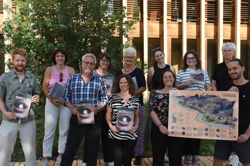 Projektabschluss «Bon Appétit» und Vernissage SzeneAlpen im August 2024 in Vaduz/LI.