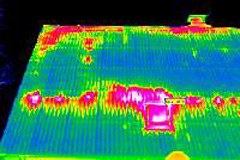 Energiesparen mittels thermographischer Luftaufnahmen