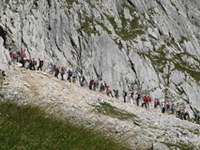 Südtirol: internationales Berg-Gipfeltreffen