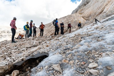 Auf den Spuren schmelzender Gletscher