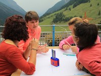 Jugendliche im Dialog zu Mobilität und Arbeit