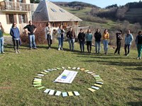 Jugendliche im Einsatz für die Alpen