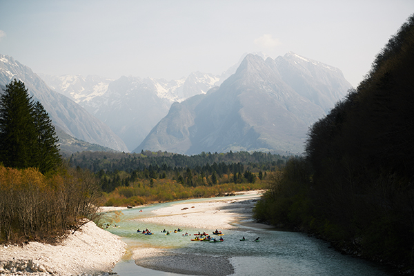 Paddeln für das «Blaue Herz» Europas