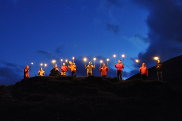 Feuer in den Alpen 2019 - "Für lebendige Gewässer"