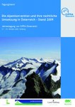 Die Alpenkonvention und ihre rechtliche Umsetzung in Österreich - Stand 2009