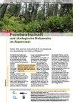 Forstwirtschaft und ökologische Netzwerke im Alpenraum