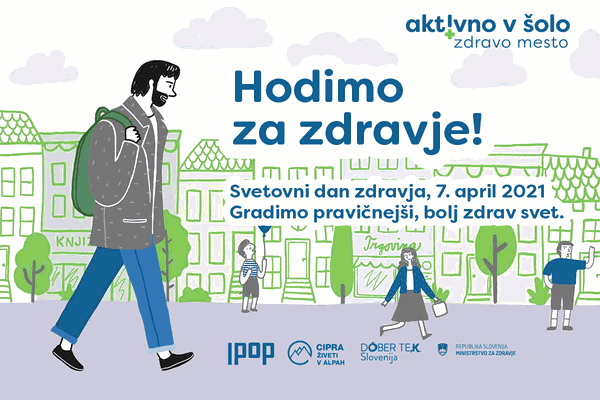 Svetovni dan zdravja: hoja za zdravje