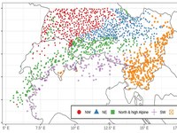 V Alpah vedno manj snega