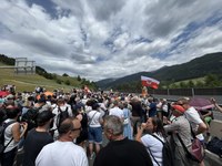 Zmanjšanje tranzitnega prometa: protest na cesti čez prelaz Brenner pošilja jasno sporočilo