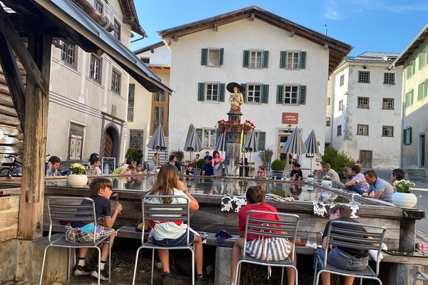 Živahno dogajanje v gorski vasi