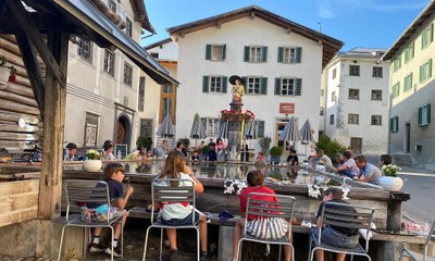 Živahno dogajanje v gorski vasi