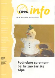 Cipra-Info 75: Podnebne spremembe - krizno zarišče Alpe