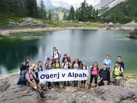 Prižgali ogenj upanja za slovenska gorska jezera